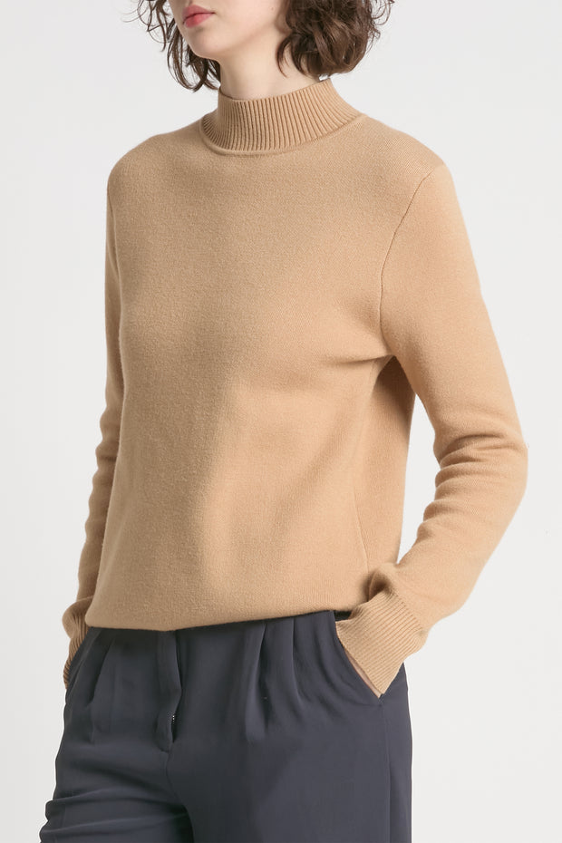 Thermal Mockneck Sweater