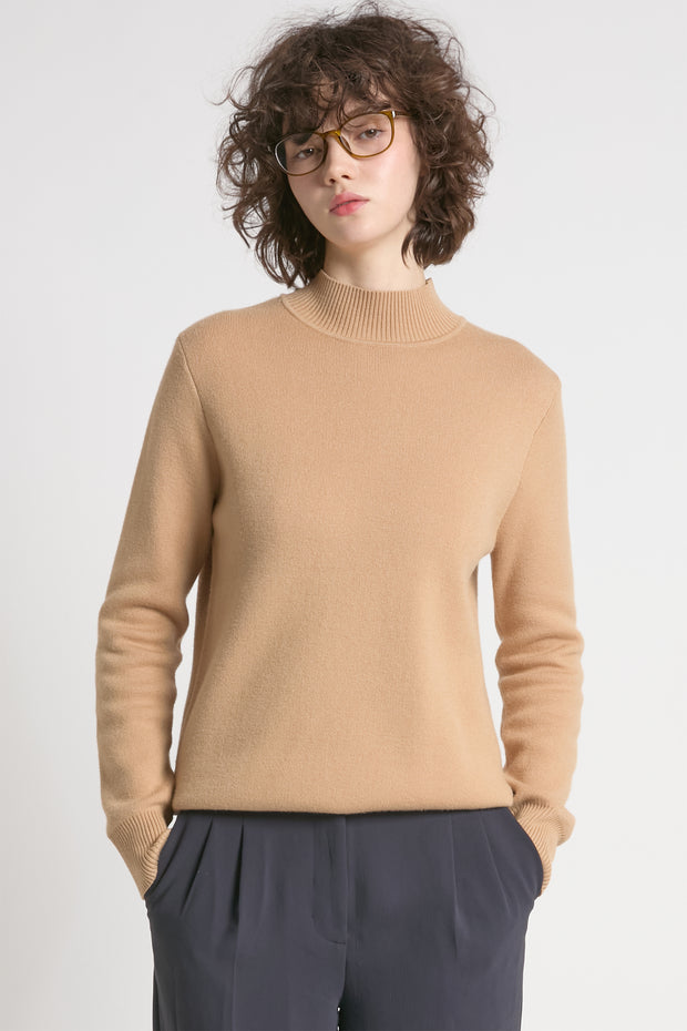Thermal Mockneck Sweater