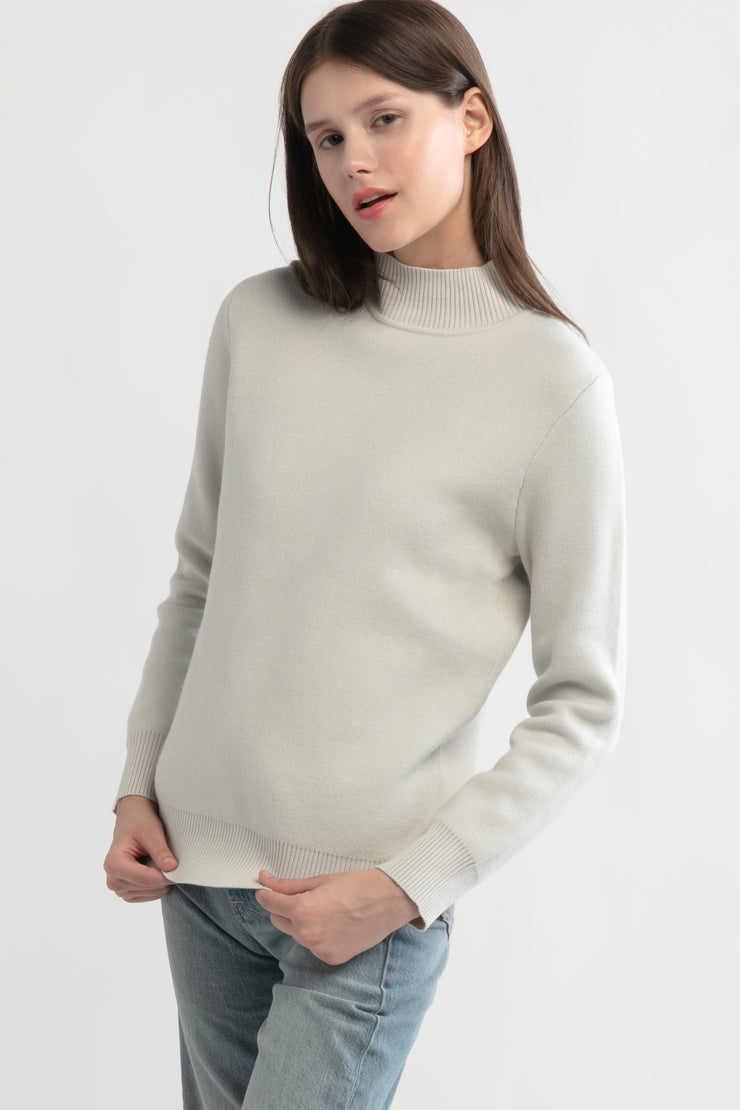 Thermal Mockneck Sweater