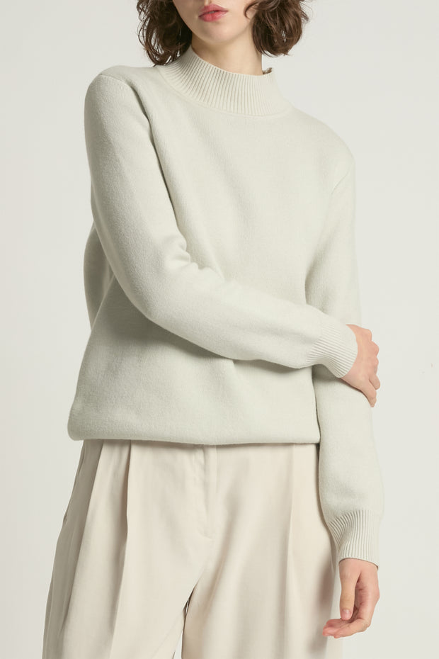 Thermal Mockneck Sweater