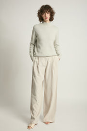 Thermal Mockneck Sweater