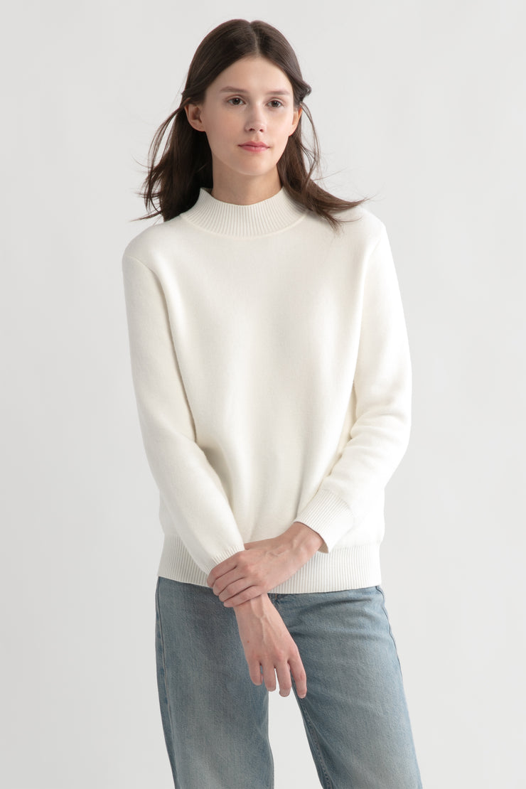 Thermal Mockneck Sweater