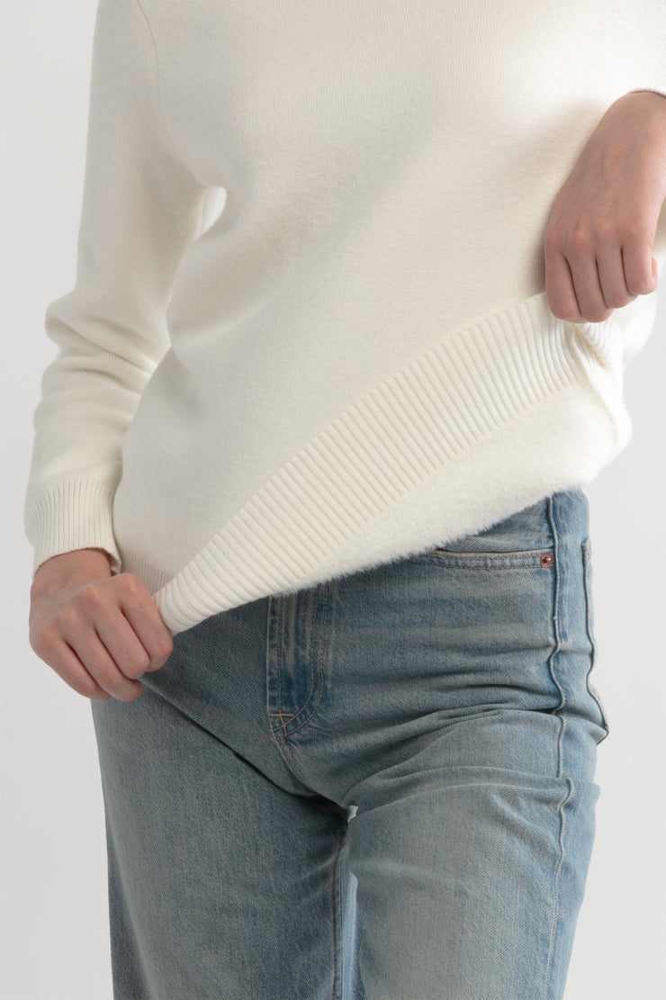 Thermal Mockneck Sweater