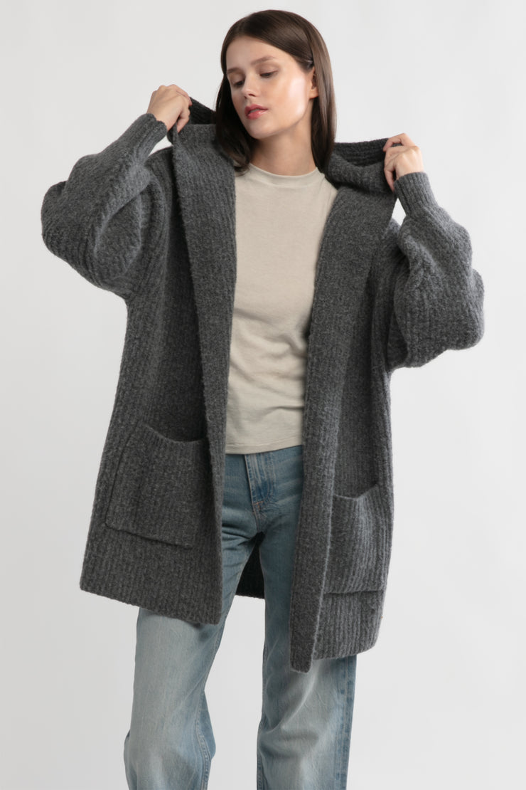 Lazy Day Hooded Cardigan