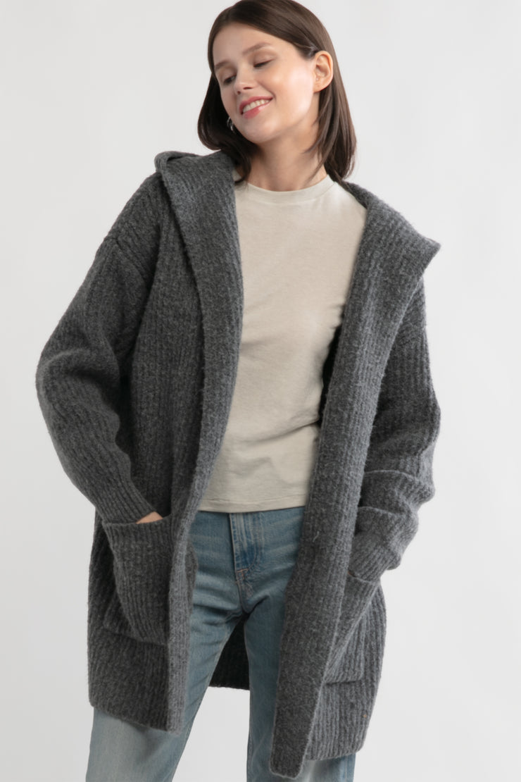 Lazy Day Hooded Cardigan