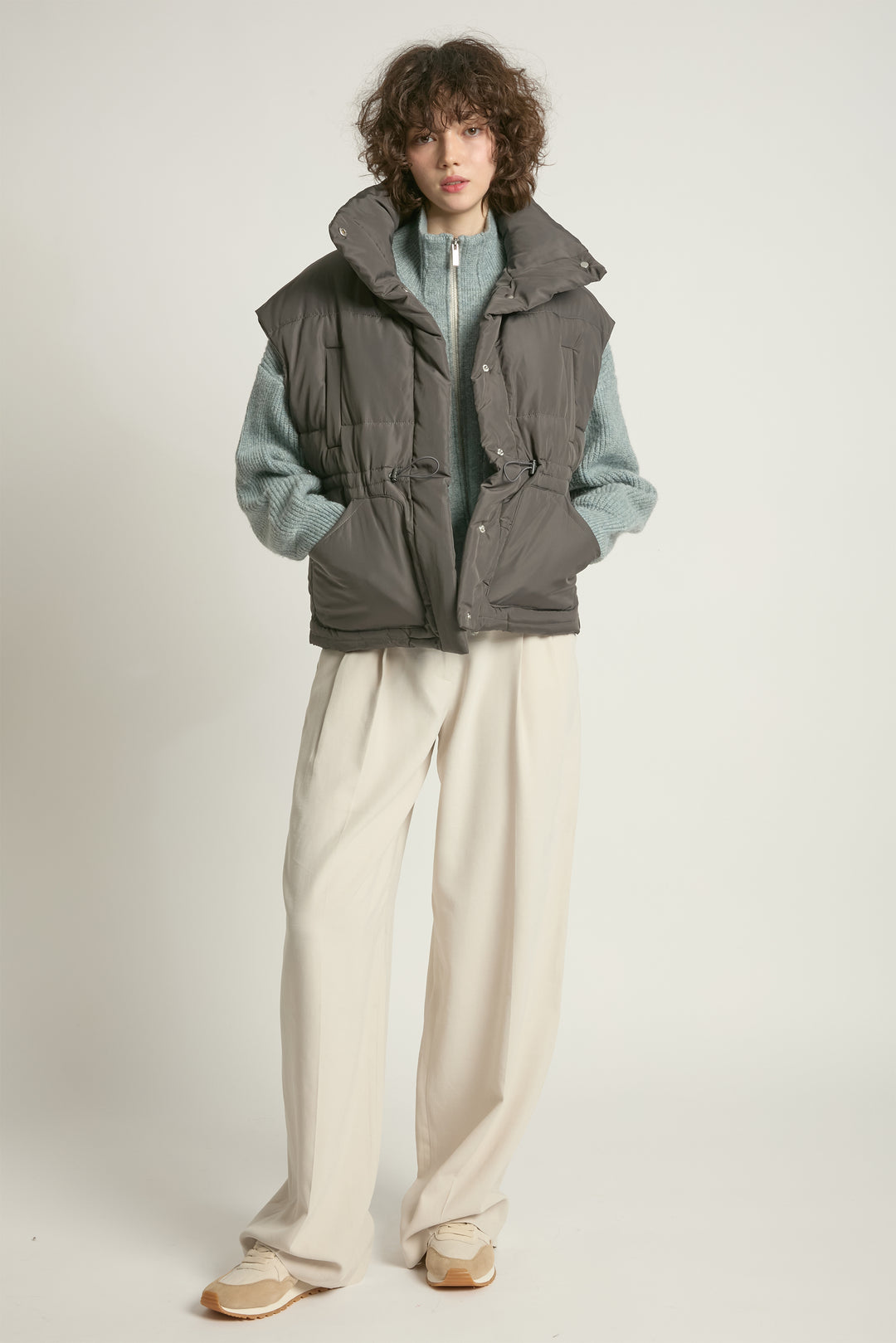 Cocoon Puffer Vest – Look By M