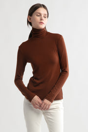 Ultra Stretch Tencel High Neck Top