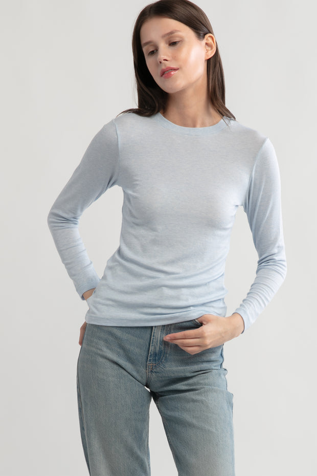 Ultra Stretch Tencel Long Sleeve T-shirt