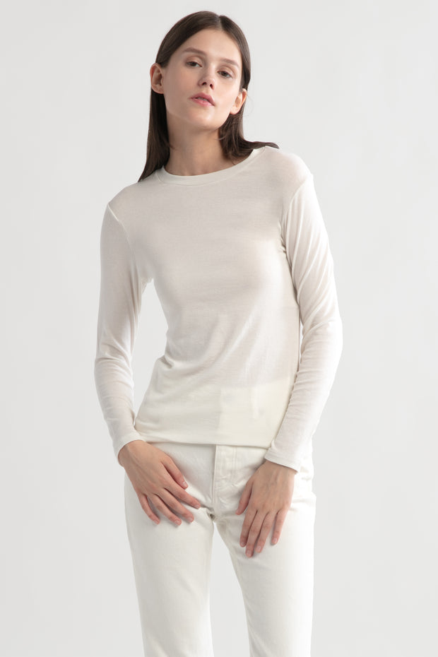 Ultra Stretch Tencel Long Sleeve T-shirt