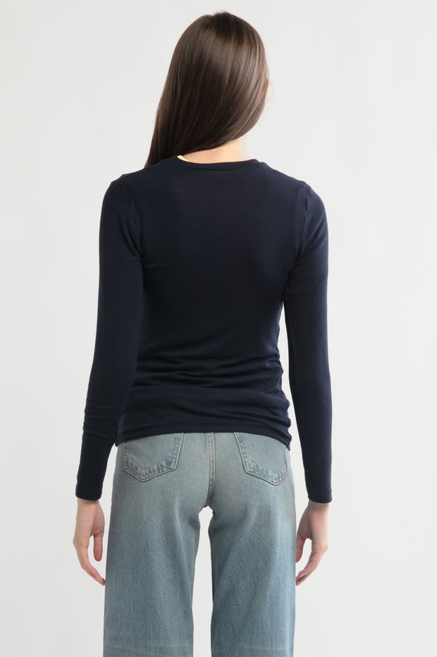 Ultra Stretch Tencel Long Sleeve T-shirt