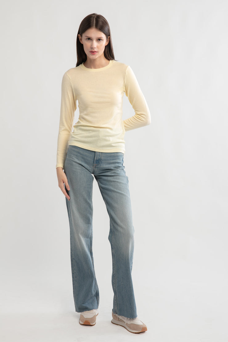 Ultra Stretch Tencel Long Sleeve T-shirt