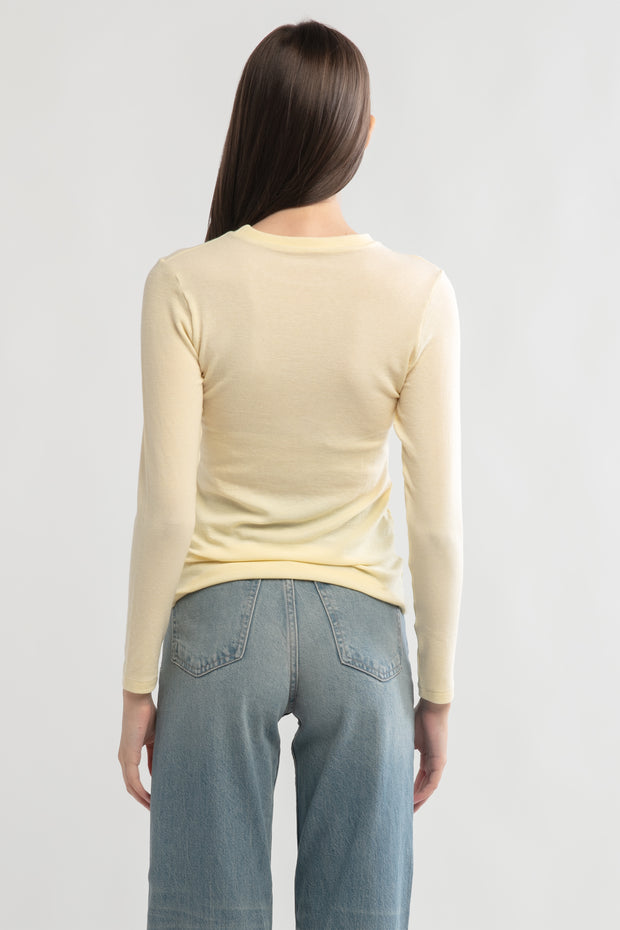 Ultra Stretch Tencel Long Sleeve T-shirt