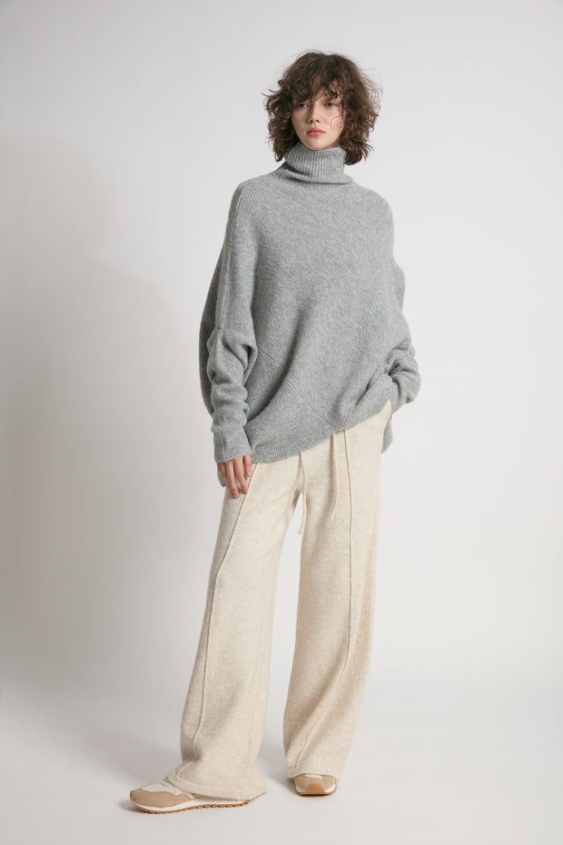 Notch Knit Pullover