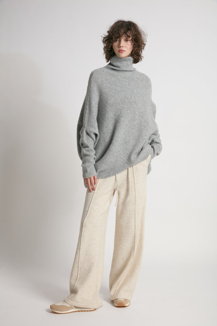 Notch Knit Pullover