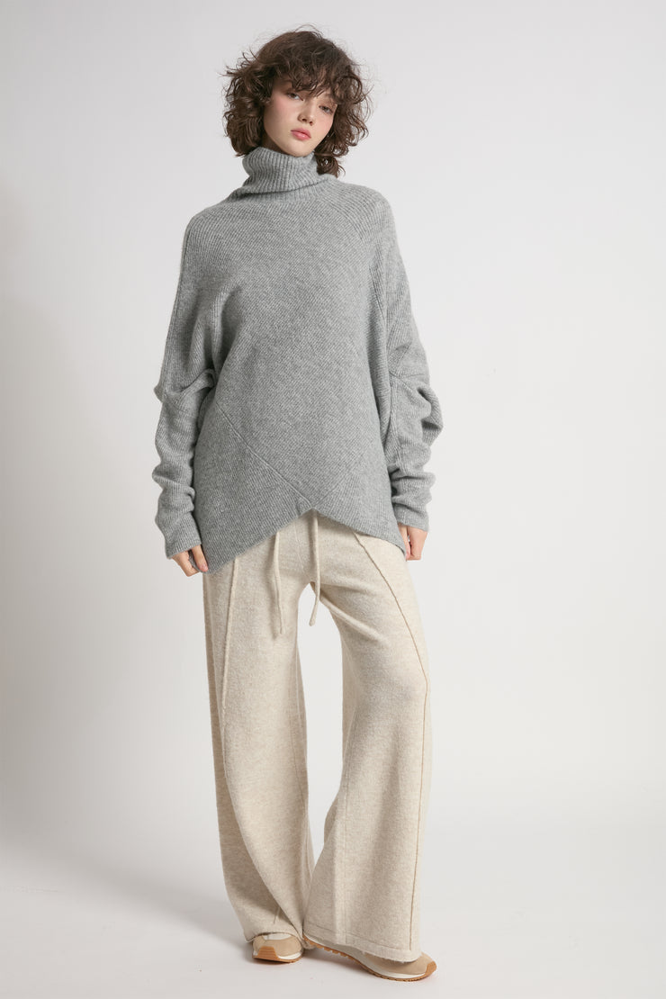 Notch Knit Pullover
