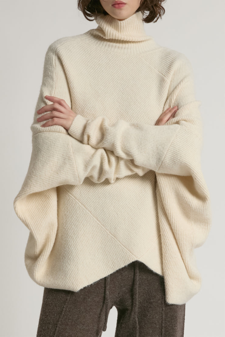 Notch Knit Pullover