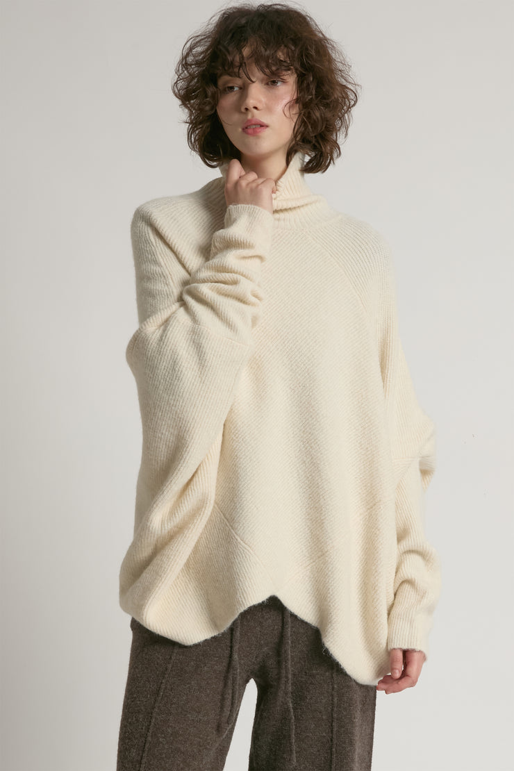 Notch Knit Pullover