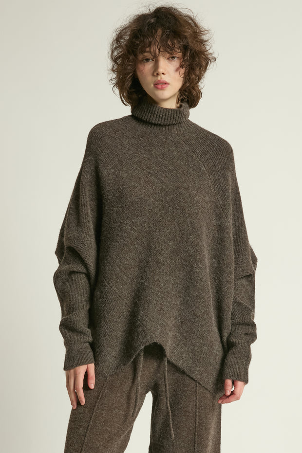 Notch Knit Pullover