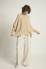 Notch Knit Pullover