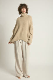 Notch Knit Pullover