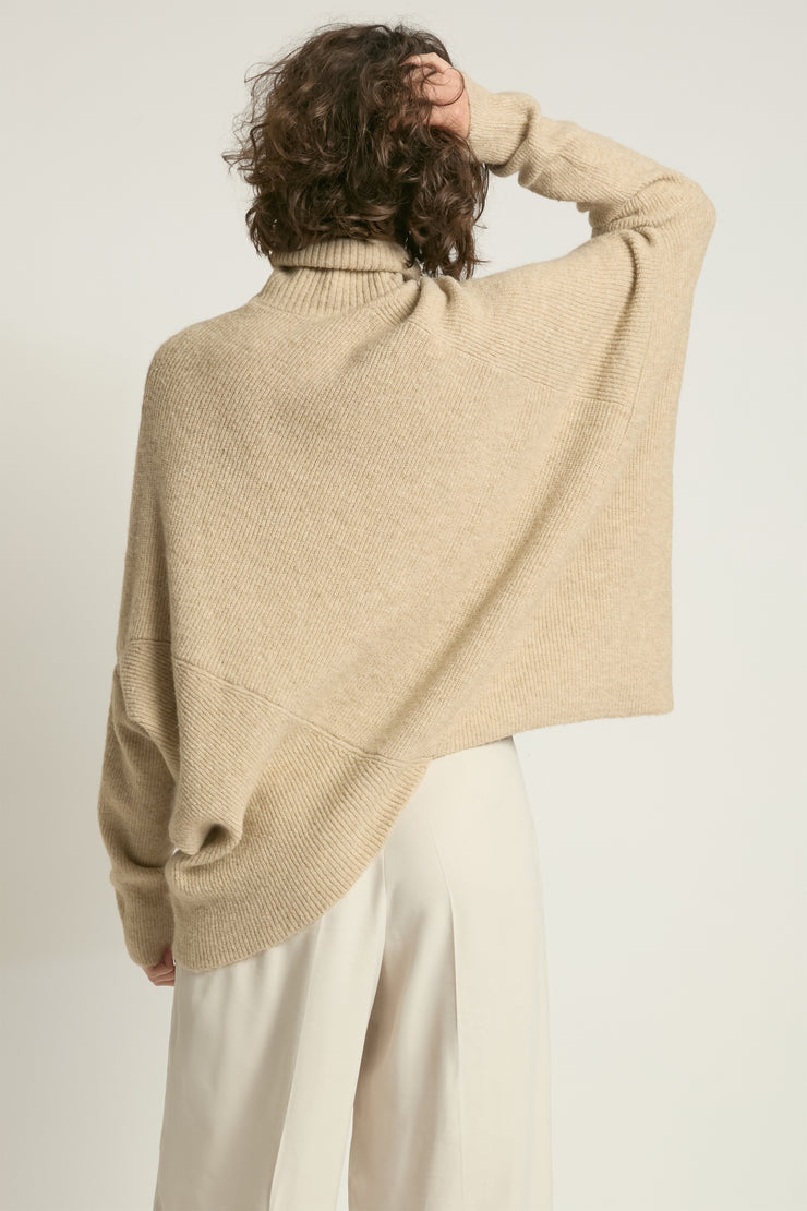 Notch Knit Pullover