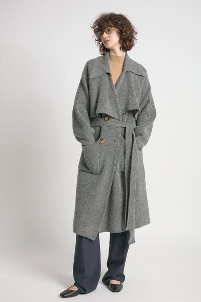 Trench Cardigan Coat