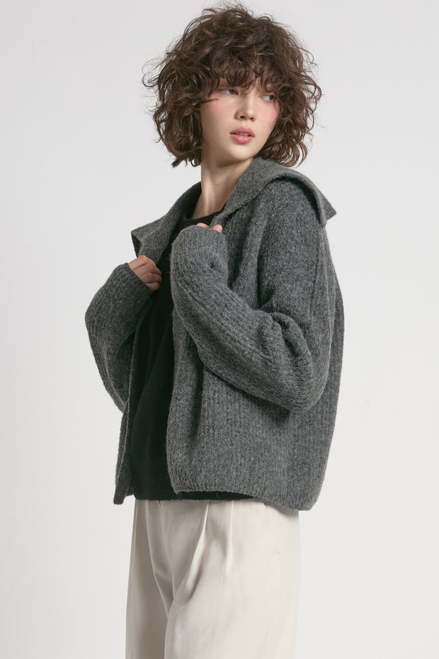 Sailor Collar Cardigan