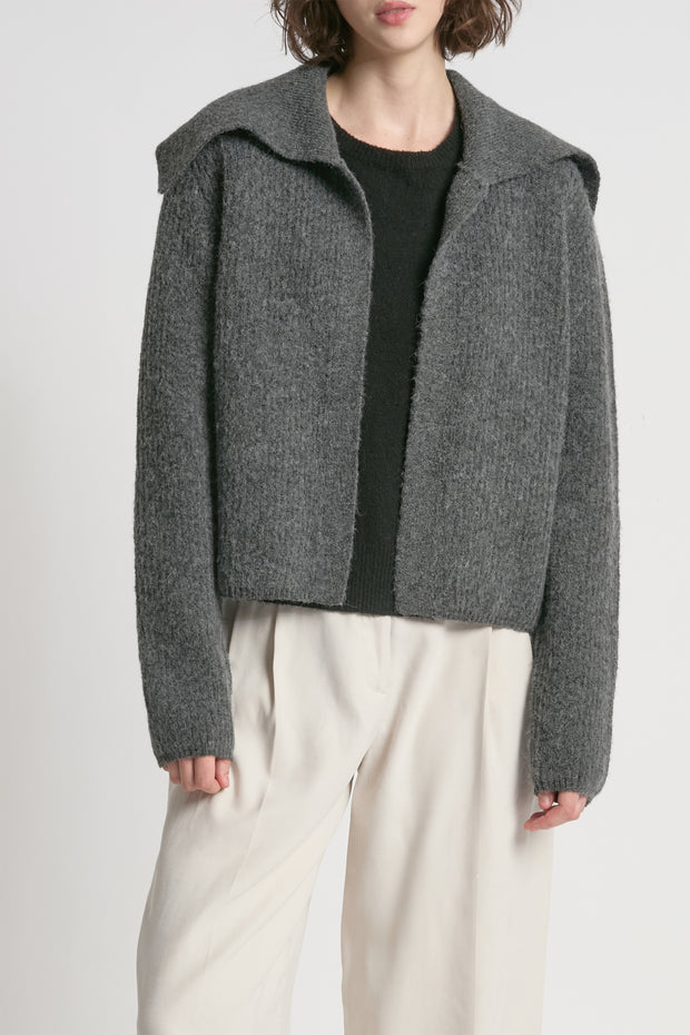 Sailor Collar Cardigan
