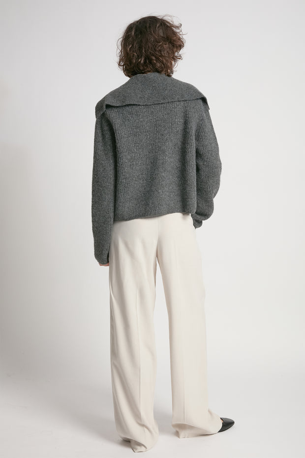 Sailor Collar Cardigan