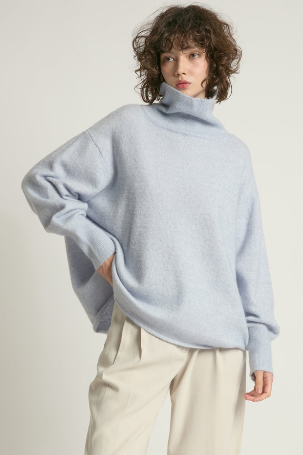 Slouch Turtleneck Sweater