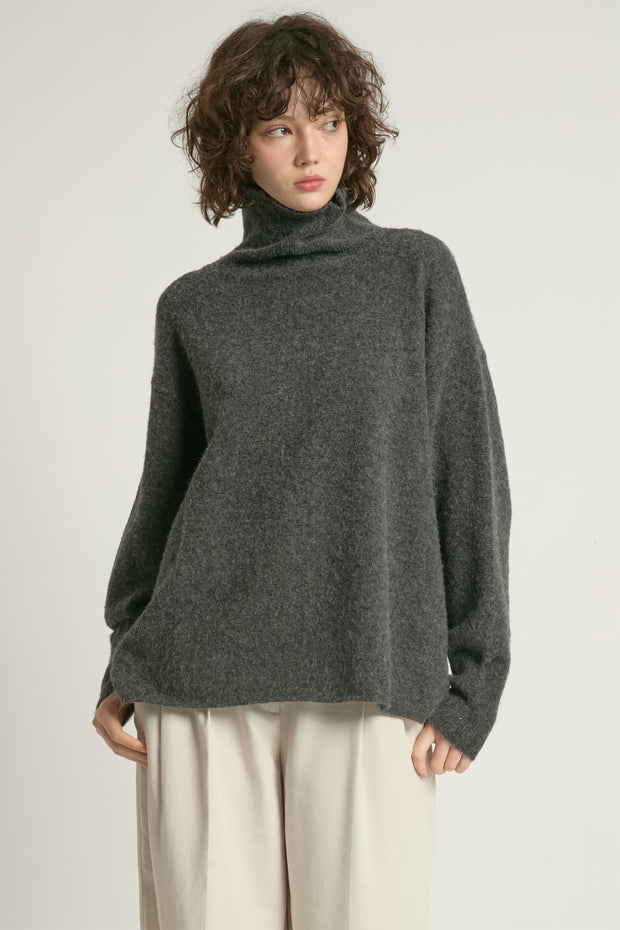 Slouch Turtleneck Sweater