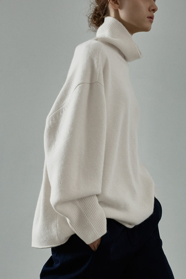 Slouch Turtleneck Sweater