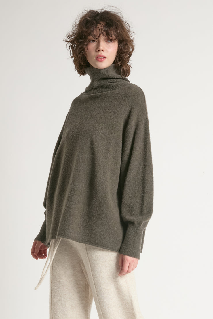 Slouch Turtleneck Sweater