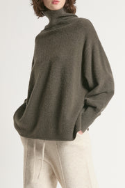 Slouch Turtleneck Sweater