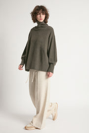 Slouch Turtleneck Sweater