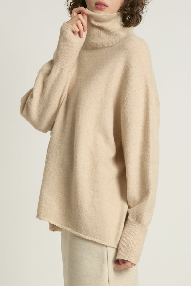 Slouch Turtleneck Sweater