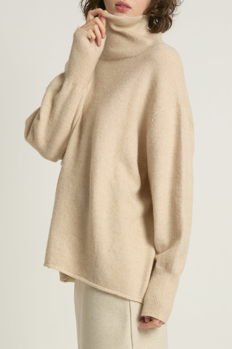 Slouch Turtleneck Sweater