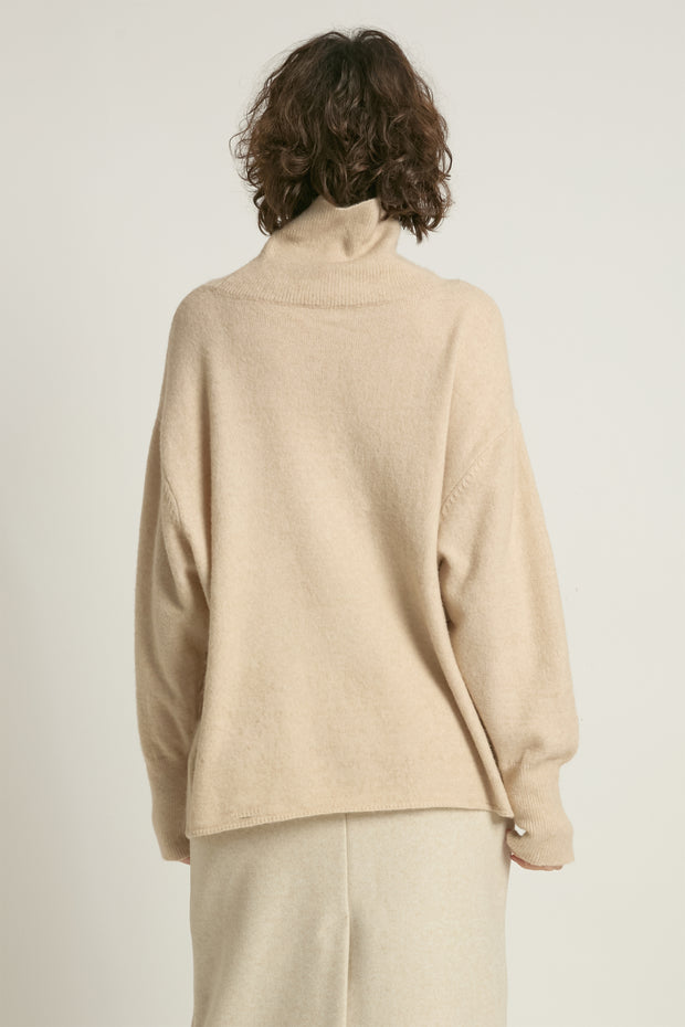Slouch Turtleneck Sweater