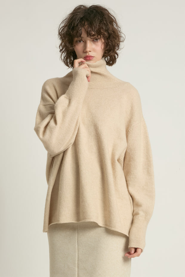 Slouch Turtleneck Sweater