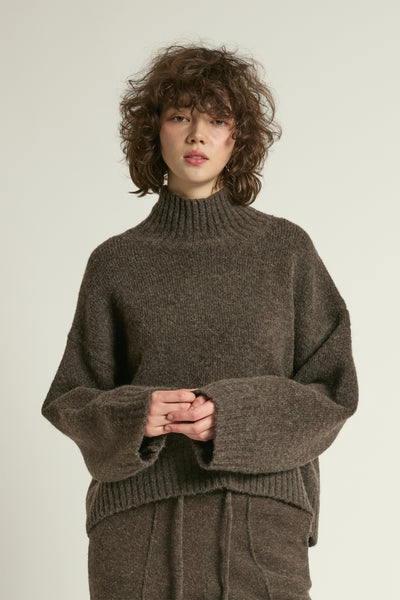 Chunky Mockneck Sweater