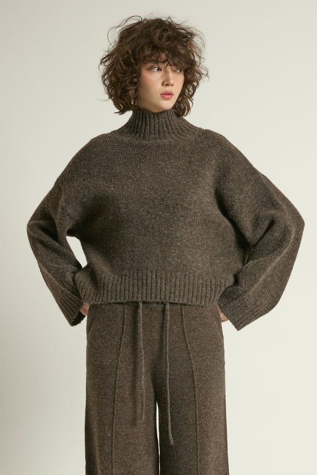 Chunky Mockneck Sweater