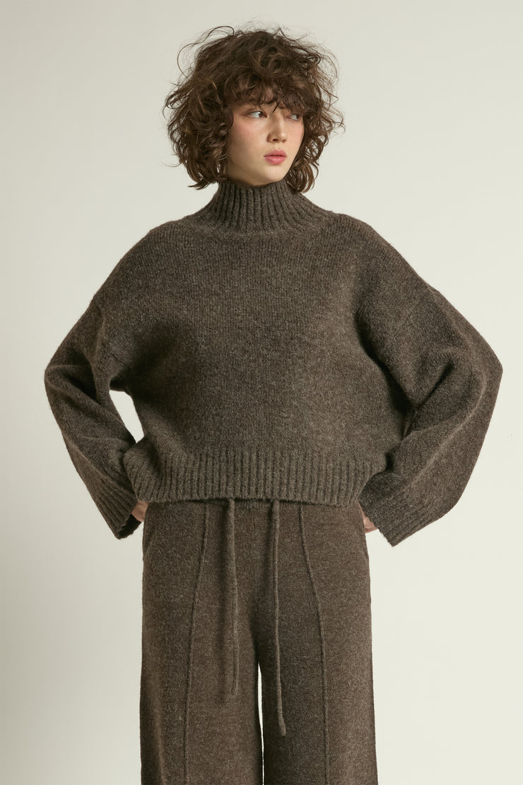 Chunky Mockneck Sweater