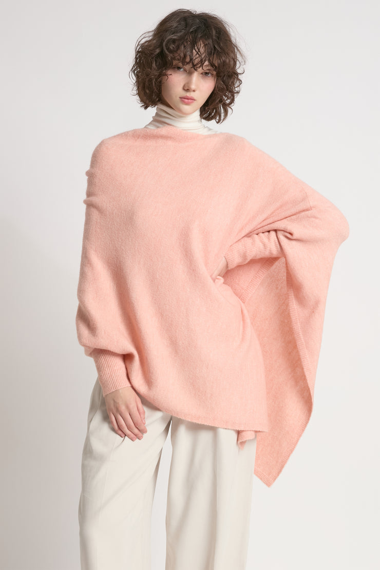 Basic Triangle Poncho with Sleeves