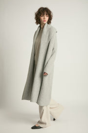 Wide Shawl Collared Cardigan