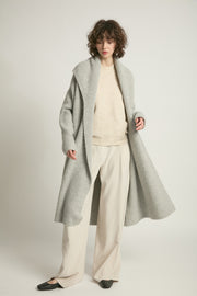 Wide Shawl Collared Cardigan