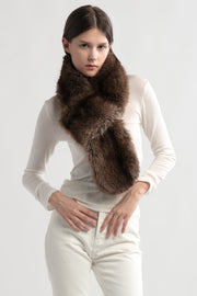 Two Tone Keyhole Scarf