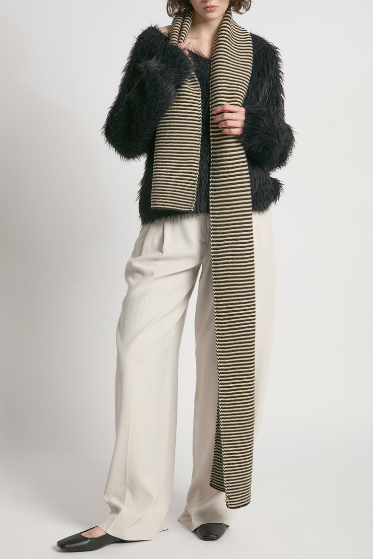 Striped Stitch Scarf