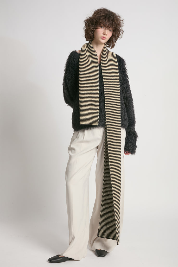Striped Stitch Scarf