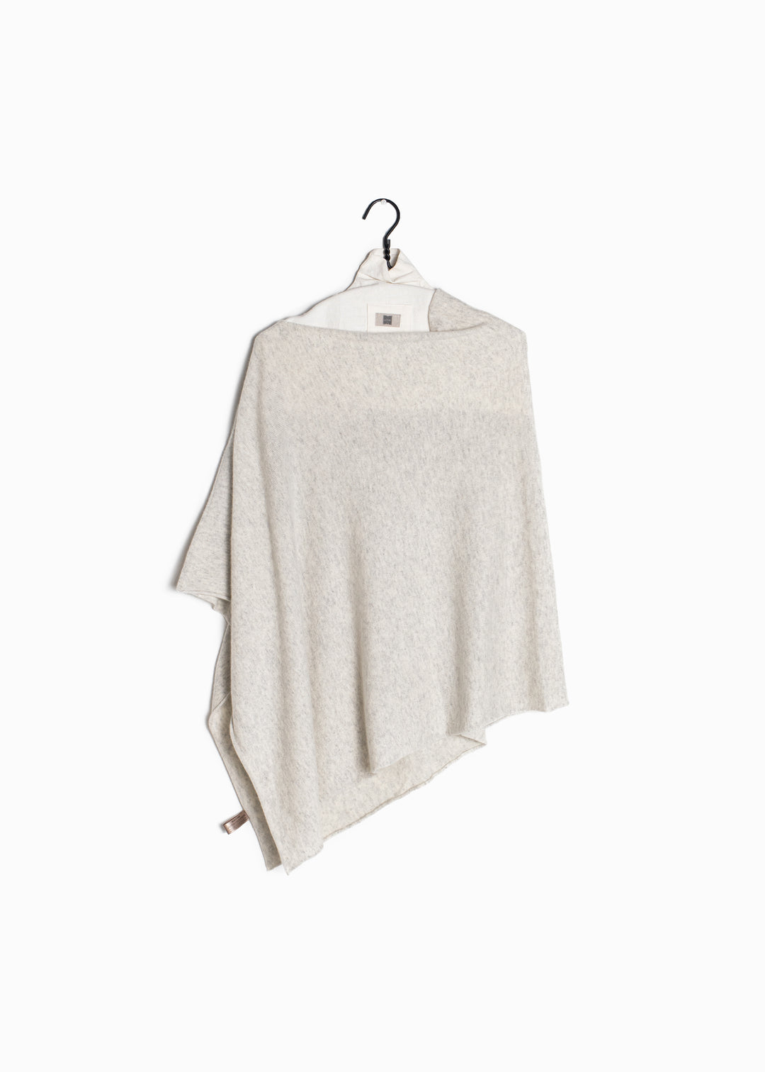 【土日限定セール】RIM.ARK Cashmere blend poncho rim.ark リムアークLayered poncho OP 黒