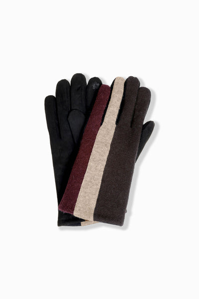 Minimal Color Block Gloves